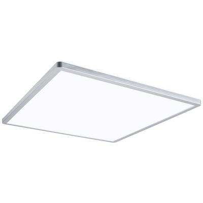 Pravokutni LED panel za strop sa srebrnim okvirom, plosnato i sjajno bijelo osvjetljenje.