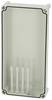 Fibox Cover, PC Grey 3730557 univerzalno kućište 380 x 190 x 80 polikarbonat svijetlosiva (RAL 7035) 1 St.