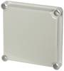 Fibox Cover, PC Grey 3730096 univerzalno kućište 280 x 280 x 30 polikarbonat svijetlosiva (RAL 7035) 1 St.