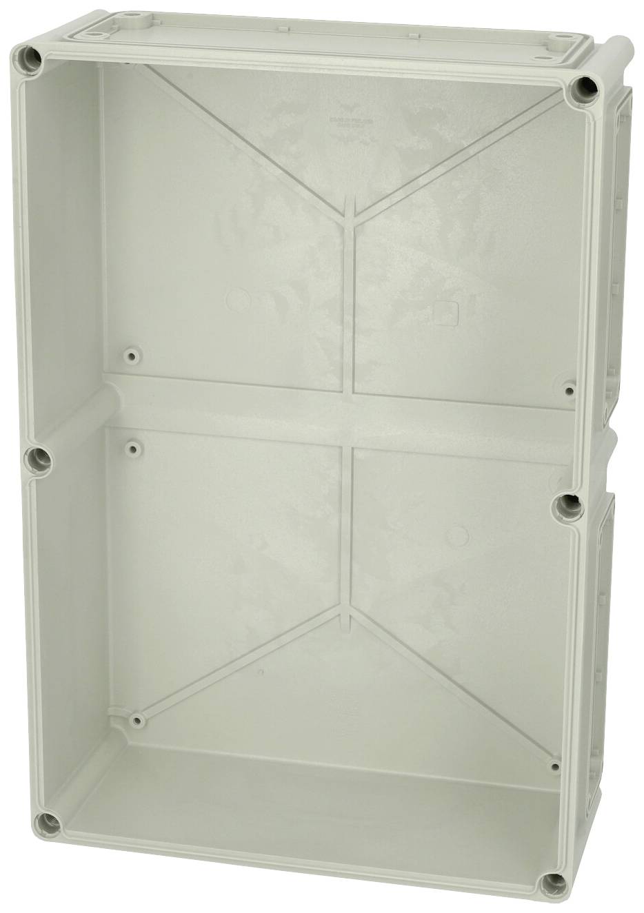 Fibox Base, PC Openings, 5x size 2 flange + 1x size 3 flange 3530319 Behuizing onderkant 560 x 380 x 150 Polycarbonaat Grijs-wit (RAL 7035) 1 stuk(s)