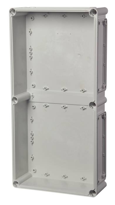 Fibox Base, PC Openings, 6x size 2 flange 3530132 Behuizing onderkant 560 x 280 x 100 Polycarbonaat Grijs-wit (RAL 7035) 1 stuk(s)