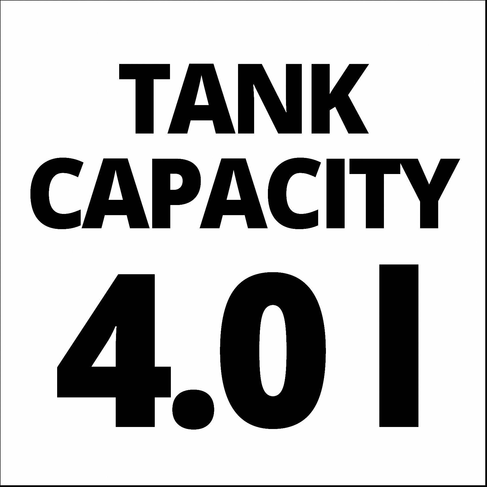 KAPACITET SPREMNIKA 4,0 l