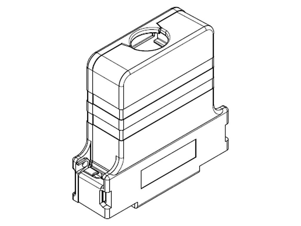 Molex 1731110113 D-sub behuizing 1 stuk(s)