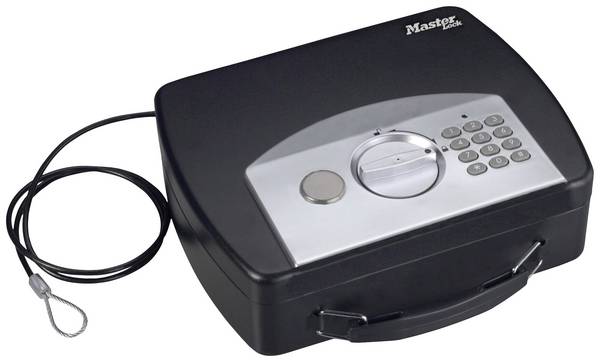 Master Lock P40020 kaseta za dokumente (Š x V x D) 74 x 254 x 201 mm crna