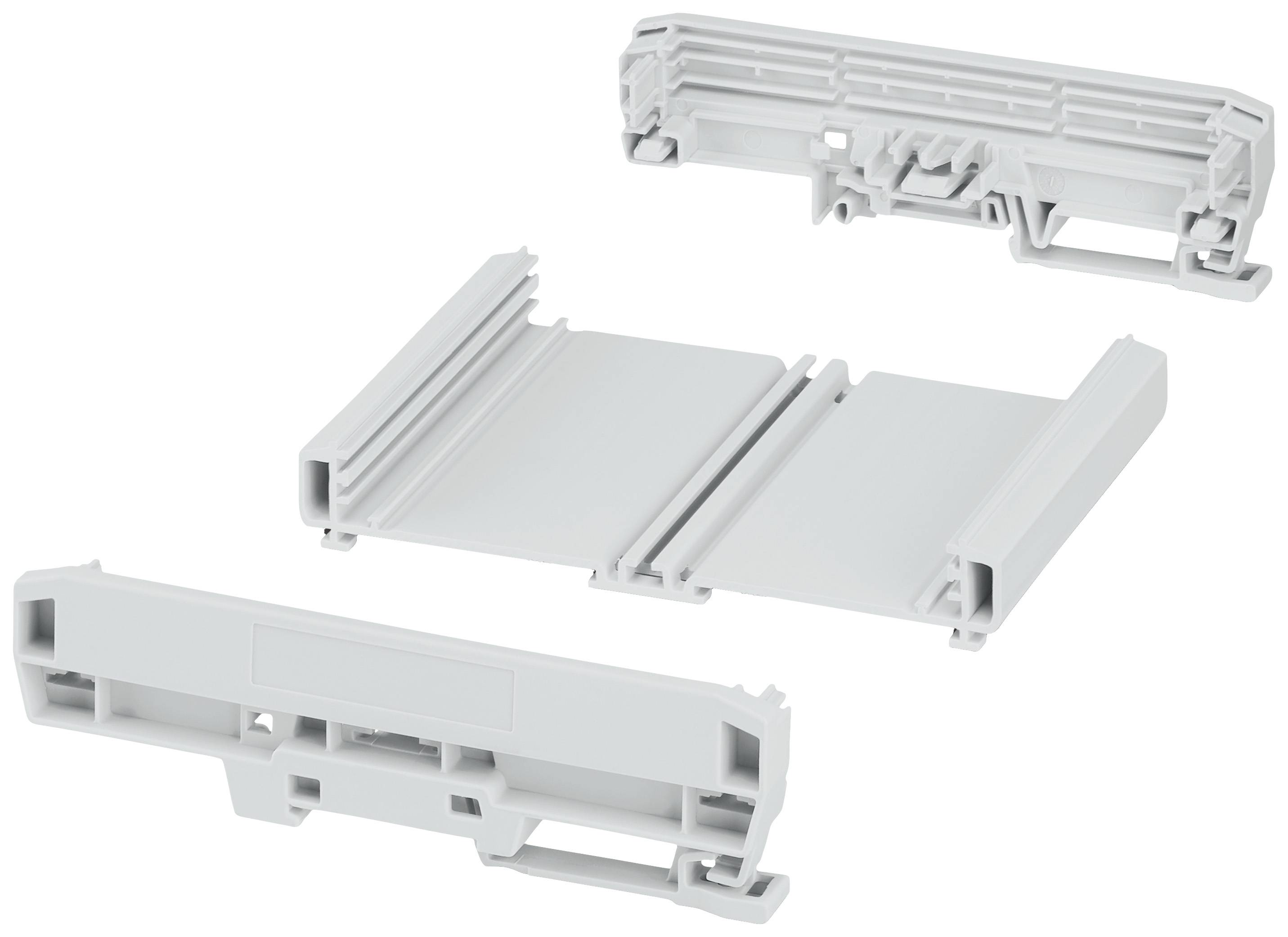Phoenix Contact UM-BASIC-KIT-B122-L100-7035 1300362 profilno kućište 103.8 x 142.3 x 39.45 PVC svijetlosiva (RAL 7035) 1 St.