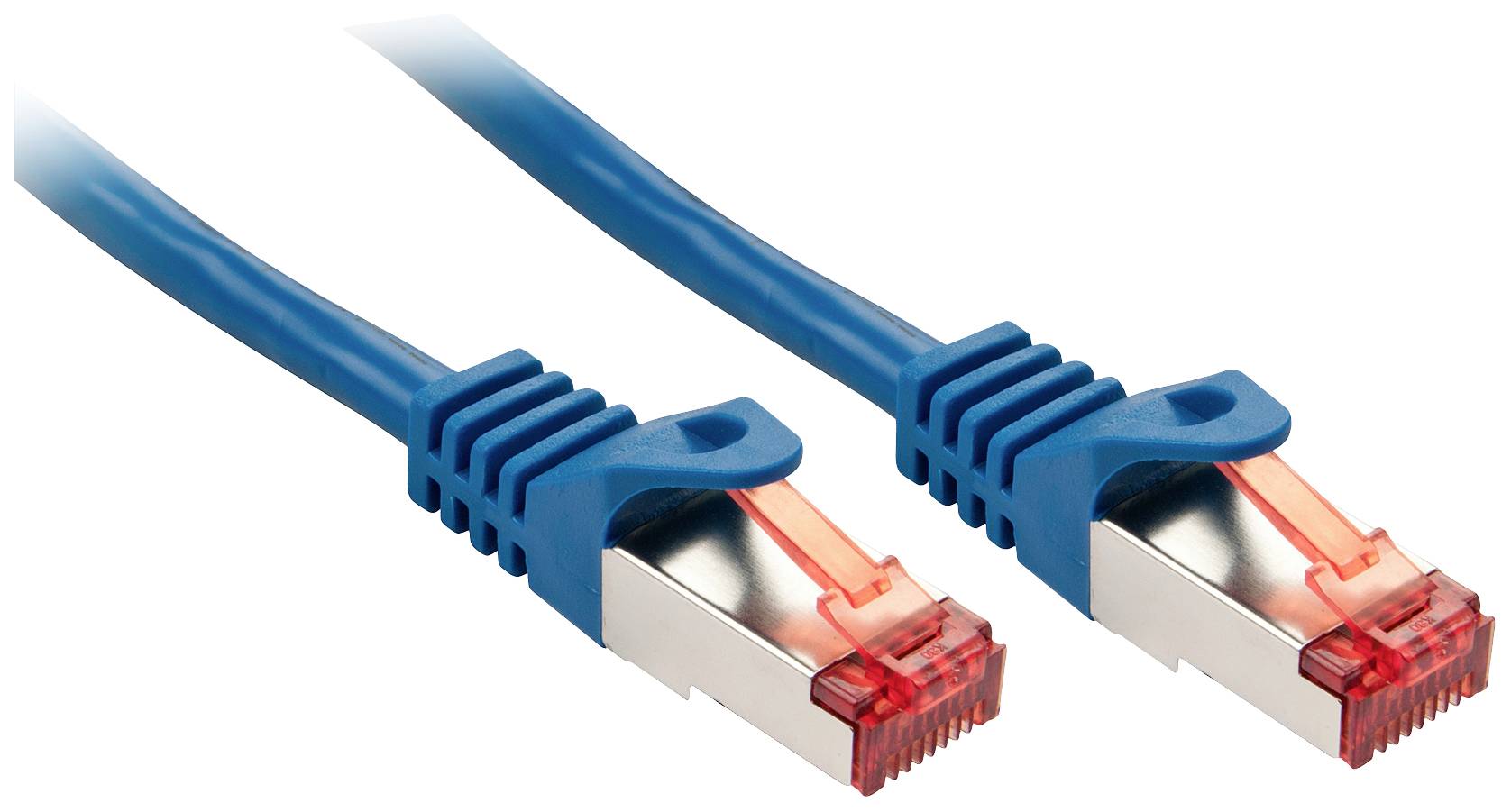 LINDY 47357 RJ45 Netwerkkabel, patchkabel CAT 6 S/FTP 7.50 m Blauw Afgeschermd 1 stuk(s)