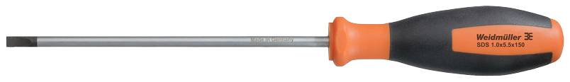 Weidmüller SDS 1.0X5.5X150 Platte schroevendraaier Kopbreedte: 5.5 mm Koplengte: 150 mm