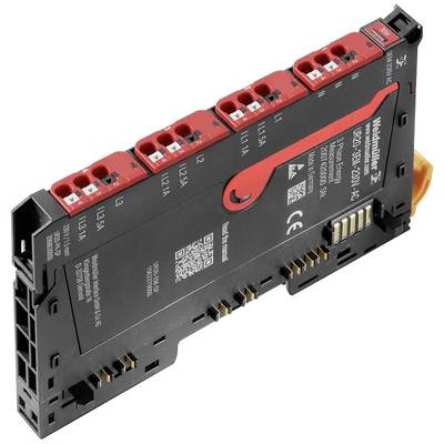 Elektronički modul s pet crvenih utora označenih oznakama L1, L2, L3, N1 i N2; koristi se za električno upravljanje.