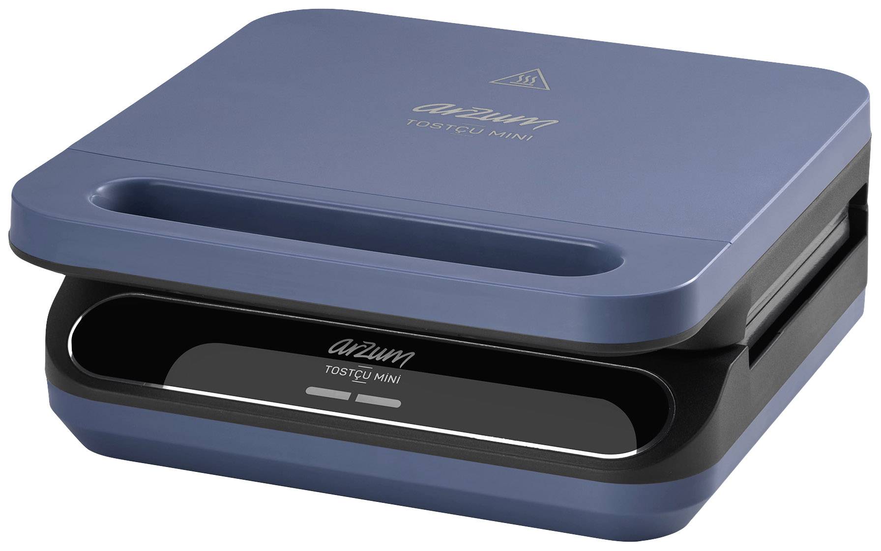 arzum AR2052- DM Tosti-apparaat Anti-aanbaklaag Donkerblauw afbeelding