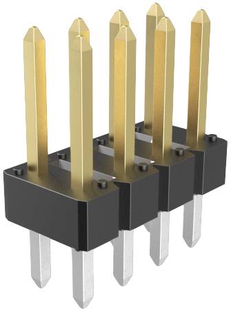 Amphenol Male header (standaard) 77313-118-08LF 1 stuk(s)
