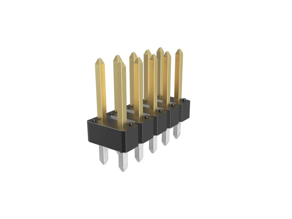 Amphenol Male header (standaard) 77313-101-10LF 1 stuk(s)