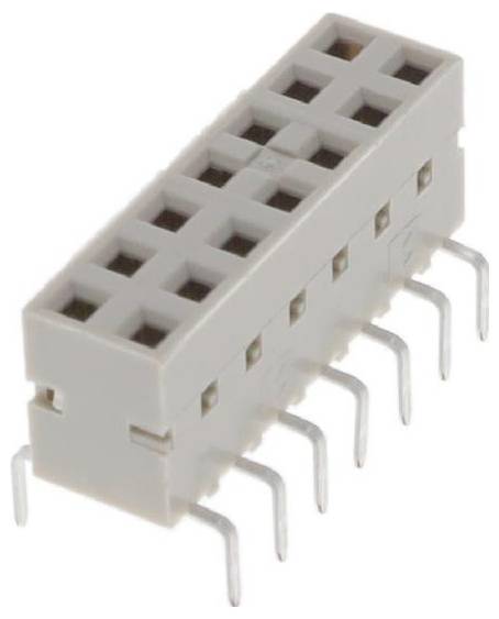 Amphenol Female header (standaard) 71991-411HLF 1 stuk(s)