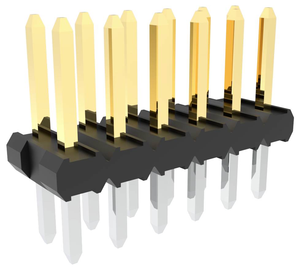 Amphenol Male header (standaard) 57102-G06-06ULF 1 stuk(s)
