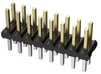 Amphenol Male header (standaard) 10075024-S01-07ULF 1 stuk(s)
