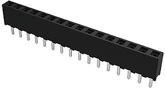 Amphenol 10131934-906ULF Female header (standaard) Inhoud: 1 stuk(s)