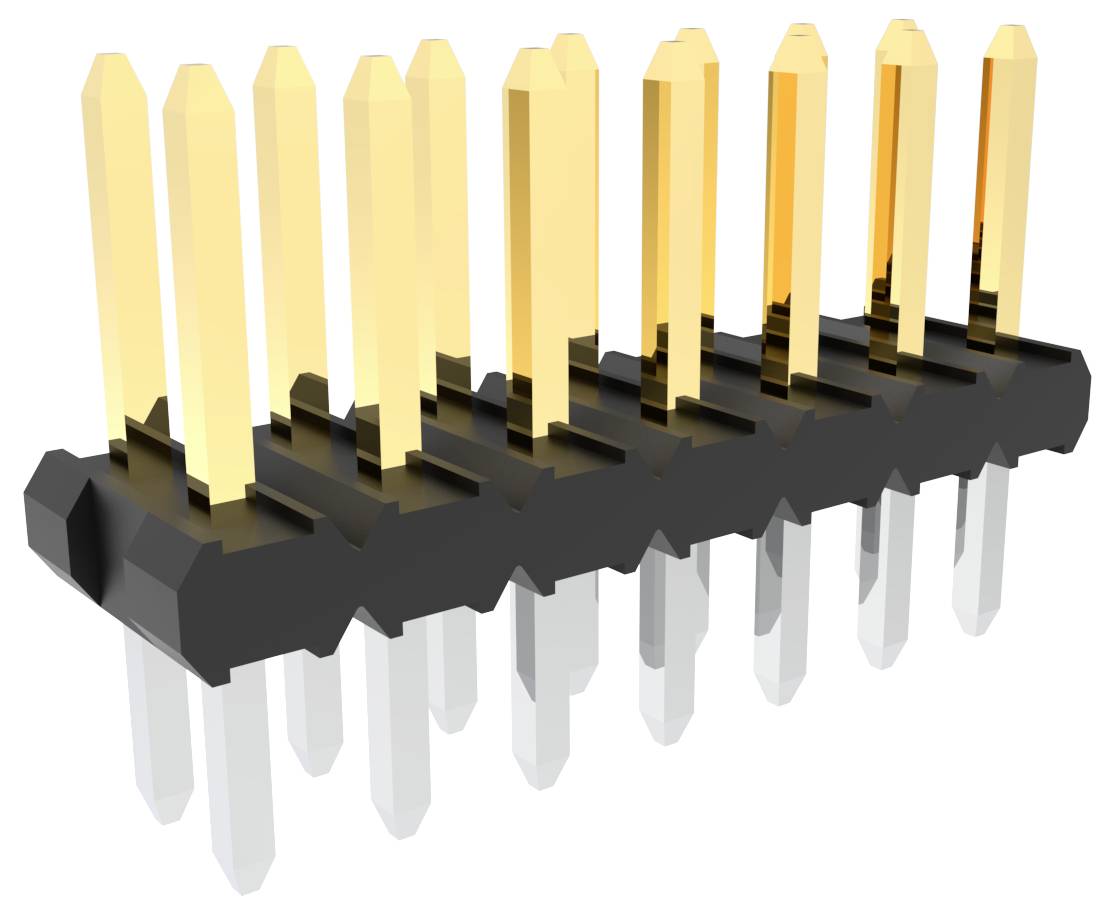 Amphenol Male header (standaard) 57102-G06-07ULF 1 stuk(s)