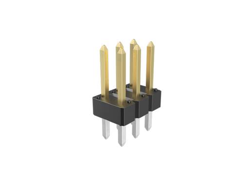 Amphenol Male header (standaard) 77313-118-06LF 1 stuk(s)