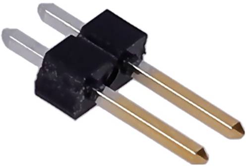 Dvije metalne sonde s crnim plastičnim nosačima, vjerojatno dio elektroničkog hardvera, postavljene jedna do druge na bijeloj pozadini.