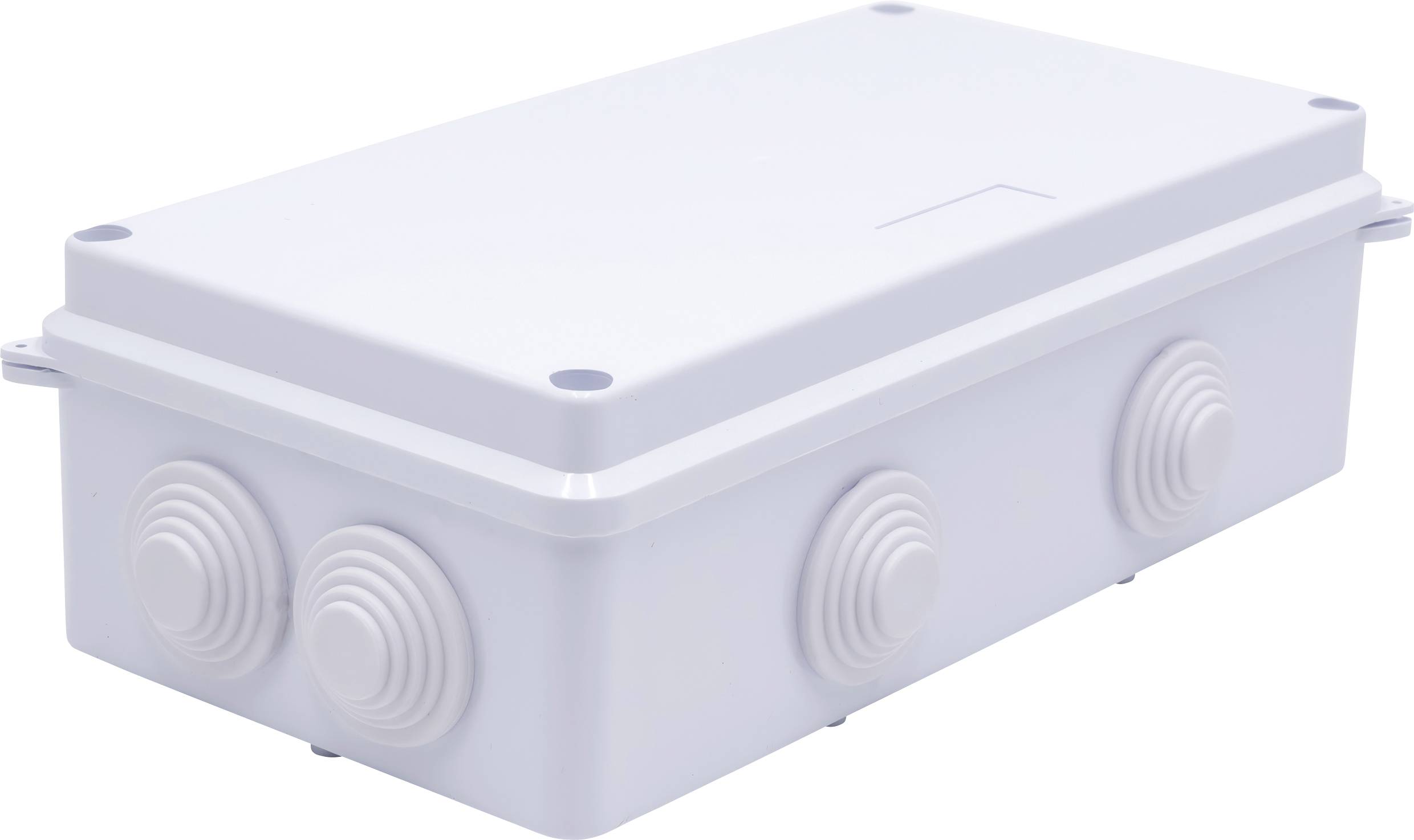 TRU COMPONENTS TC-RA 200x100x70 TC-10239052 Installatiebehuizing ABS kunststof Wit 1 stuk(s)