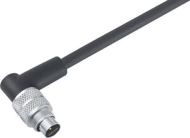 Binder 79 1461 272 08-20 Ronde connector afgewerkt Stekker, haaks Totaal aantal polen: 8 Serie (ronde connectoren): 702 1 stuk(s)