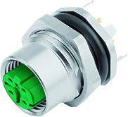 binder 86 0536 1120 00404-20 utični konektor za senzor/aktivator, nekonfekcionirani PG9 žženski konektor, ravni, ženski konektor za prirubnicu Broj polova: 4 1 St.