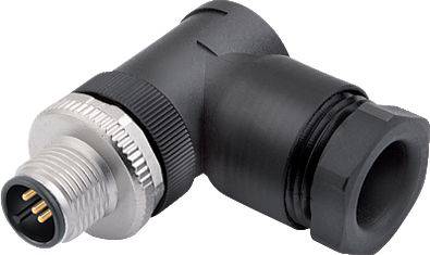 binder 99 0429 58 04-20 Sensor/actuator connector, niet geassembleerd M12 Aantal polen (sensoren): 4 Stekker, haaks 1 stuk(s) Piece