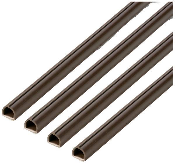 cablefix 2200-42 kabelska kanalica  (D x Š x V) 1 m x 5.5 mm x 5 mm 4 St. smeđa boja