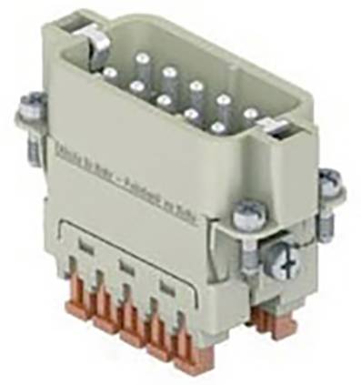 ILME CSAHM10 Pin-inzetstuk + PE Cage Clamp-aansluiting 1 stuk(s) Piece