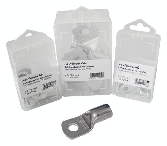 Intercable 182185 ICR2510SB10 Buiskabelschoen Voor sectorgeleider 180 ° M10 25.00 mm² 1 stuk(s) Box