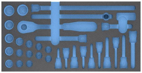 Hazet 163-352L 163-352L pjena za kovčeg  (D x Š) 342 mm x 172 mm