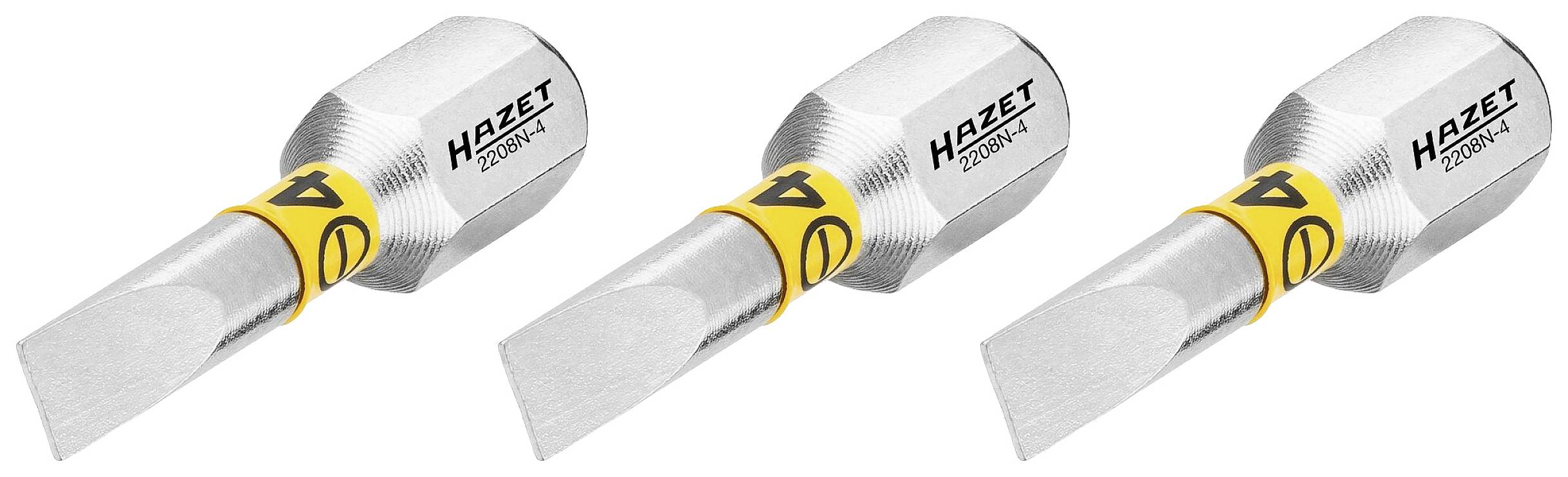 Hazet 2208N-4/3 2208N-4/3 Inbus-bit Aandrijving: 1/4 (6,3 mm) Uitvoering: Zeskant 4 mm 25 mm