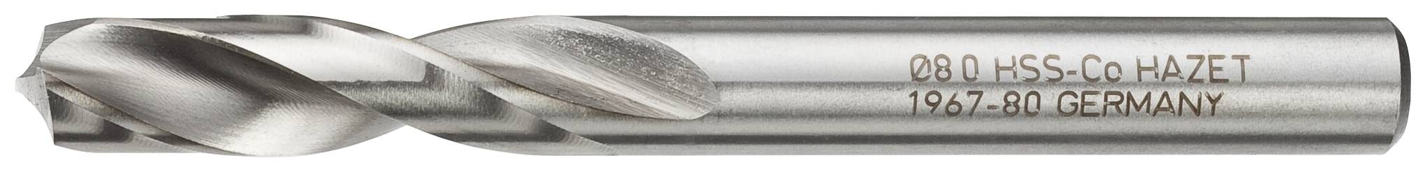 Hazet 1967-80 Hoogwaardig staal Laspuntboor 8 mm Gezamenlijke lengte 79 mm Geblauwd 1 stuk(s)
