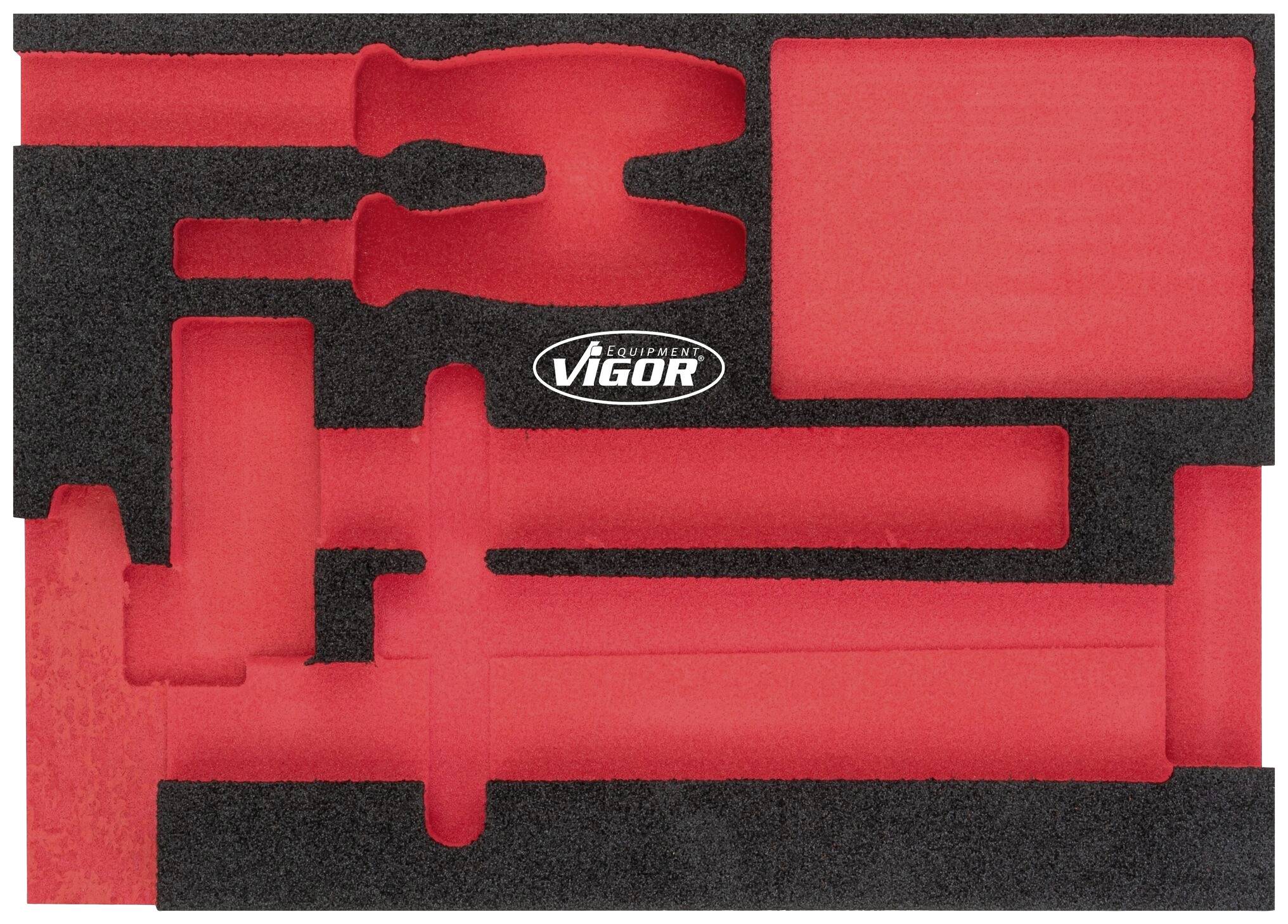 Vigor V5085-L V5085-L Plukschuiminlegstuk (l x b) 393 mm x 282 mm