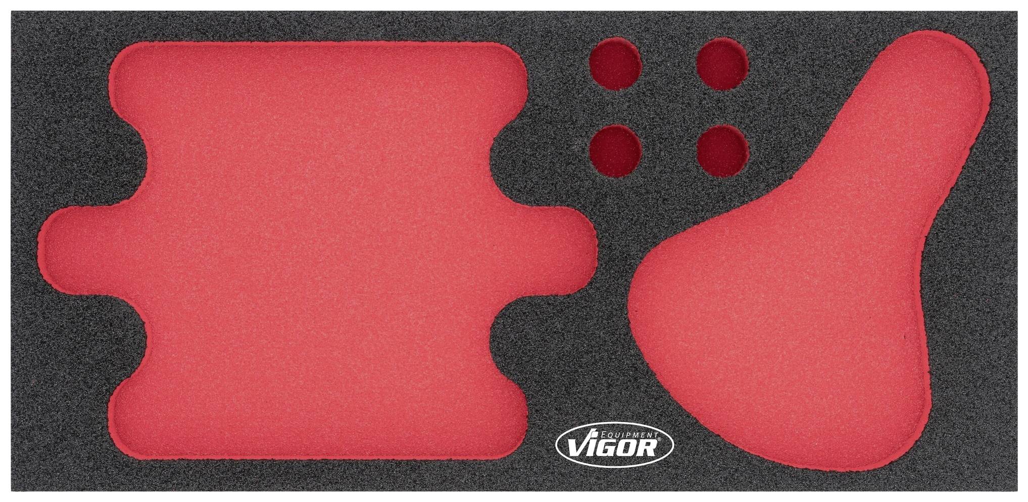 Vigor V7267-L V7267-L Plukschuiminlegstuk (l x b) 393 mm x 282 mm