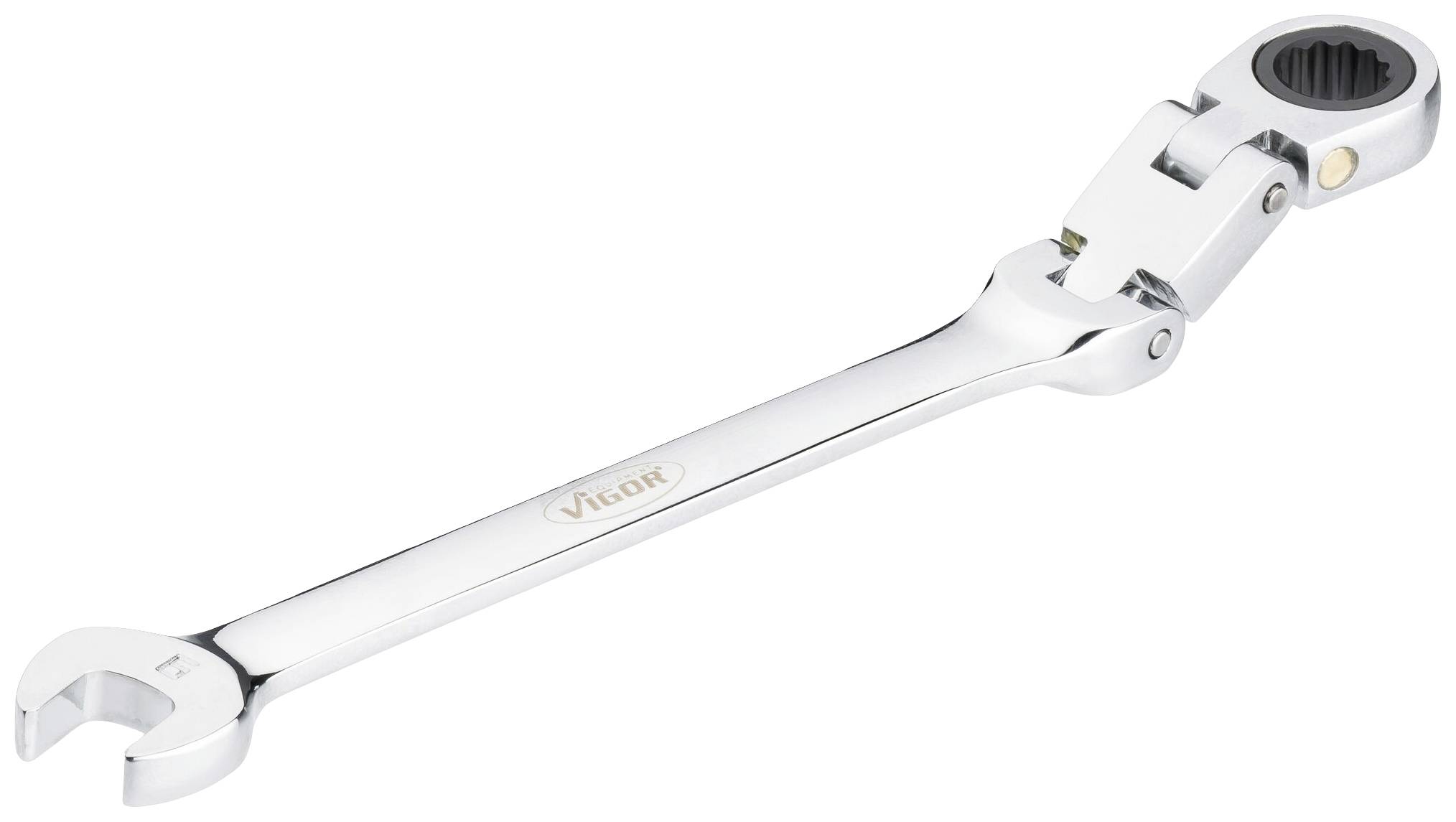 Vigor V6752-9 V6752-9 Ringratelsteeksleutel met scharnier Sleutelbreedte (metrisch) 9 mm