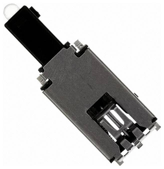 C & K Switches ELUMEESAQ8C22 Drukschakelaar 50 V/DC 250 mA 1x aan/aan Continu 1 stuk(s) Tape