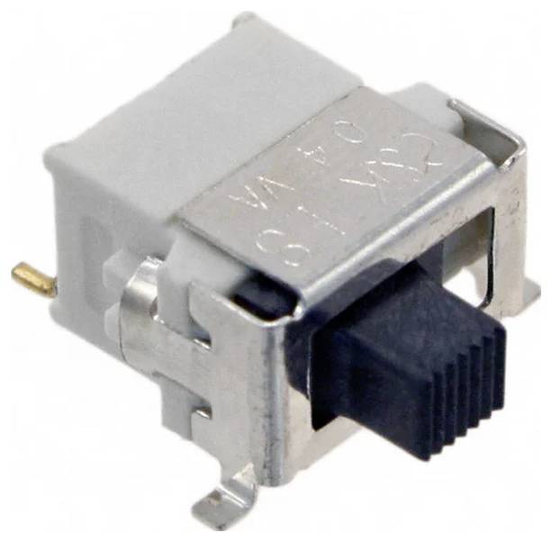 C & K Switches ES01MSABE Schuifschakelaar 20 V 1x aan/aan IP57 1 stuk(s) Tape