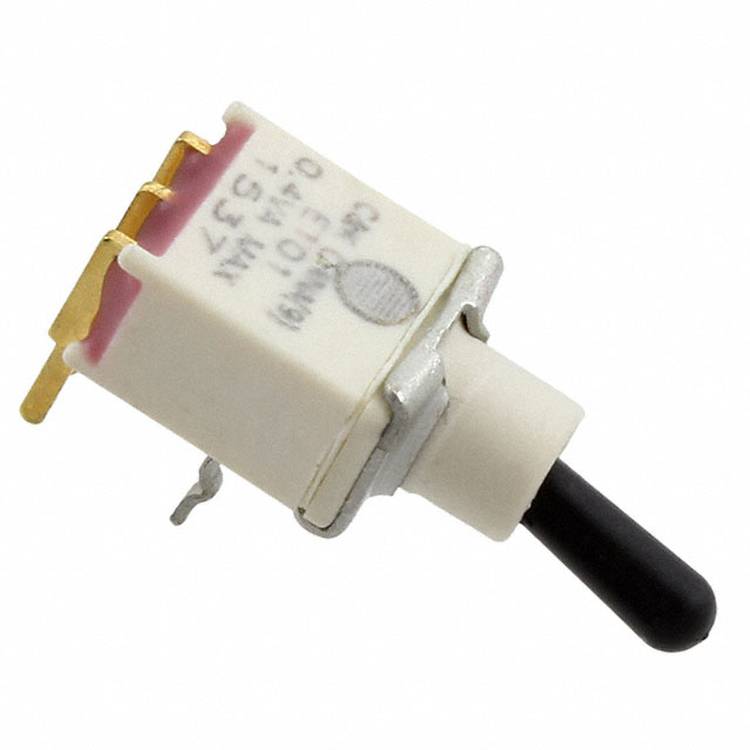 C & K Switches ET01M3D1ABE Tuimelschakelaar 20 V/AC, 20 V/DC 0.4 A 1x aan/aan IP57 Moment/moment 1 stuk(s) Bulk