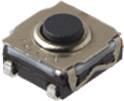 C & K Switches KSC343GLFG Druktoets 10 mA 1x uit/(aan) Moment IP67 1 stuk(s) Tape