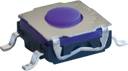 C & K Switches KSEM31GLFS Druktoets 50 mA 1x uit/(aan) Moment IP67 1 stuk(s) Tape