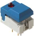 C & K Switches SET2LBKRDGNAUEE 1 stuk(s)
