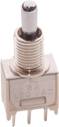 C & K Switches T108MH9CBE Tuimelschakelaar 20 V/AC, 20 V/DC 0.4 A 1x aan/(aan) Moment 1 stuk(s) Bulk