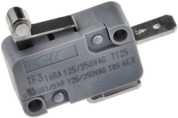 C & K Switches TF316CFA104AY Microschakelaar 125 V, 250 V 16 A 1x aan/(aan)/aan Moment/continu 1 stuk(s) Bulk