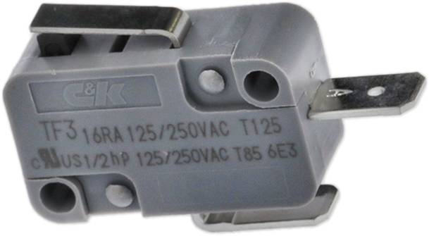 C & K Switches TF316CFT104AY Microschakelaar 125 V, 250 V 16 A 1x aan/(aan)/aan 1 stuk(s) Bulk