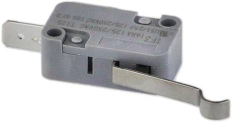 C & K Switches TF316ECT244AY Microschakelaar 125 V, 250 V 16 A 1x aan/(aan)/aan 1 stuk(s) Bulk