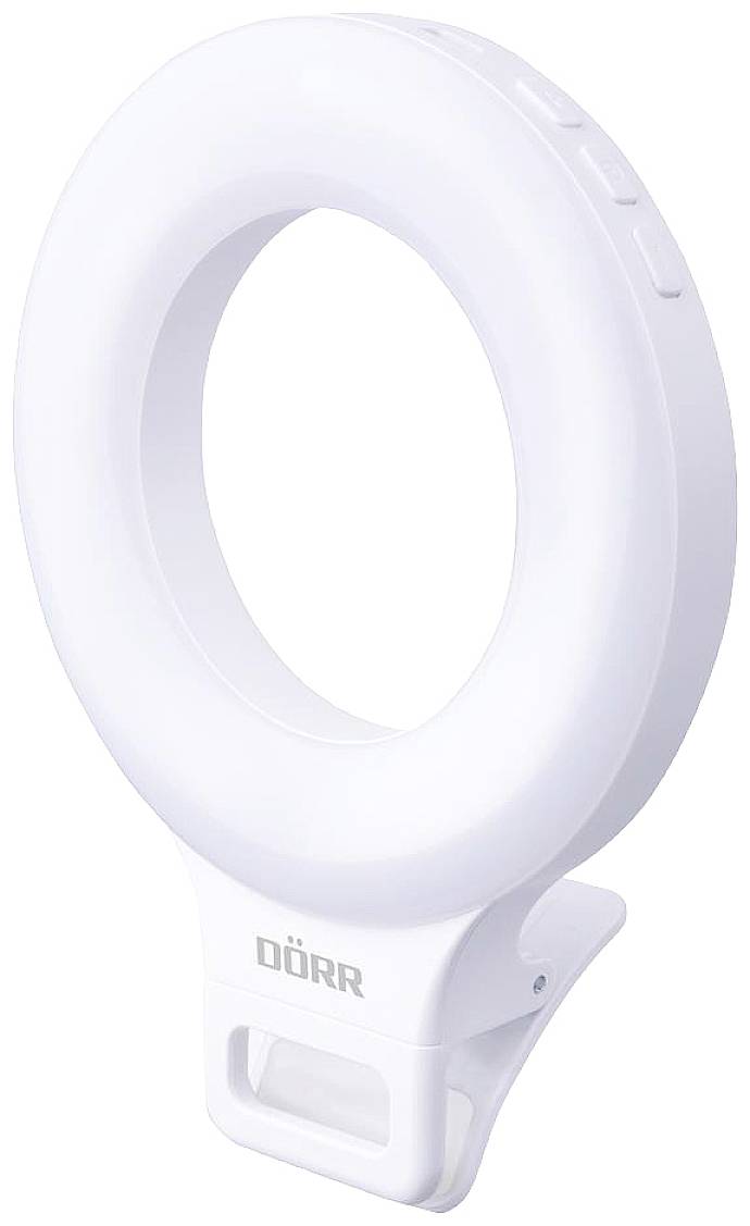 DÖRR SLR-9 LED-smartphonelicht Aantal LEDs: 60 Bi-Color