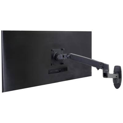 Stražnja strana monitora s podesivom rukom na kojoj je ekran pričvršćen. Vidljivi priključci: HDMI i DisplayPort.
