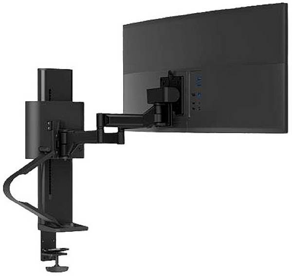 <br>  Ergotron<br>  TRACE™<br>  <br>  stolni nosač za monitor<br>  1 Zaslon(i)<br>  35,6 cm (14") - 96,5 cm (38")<br>  crna<br>  mogučnost savijana, rotirajuči, okretni, podesiv po visini<br>