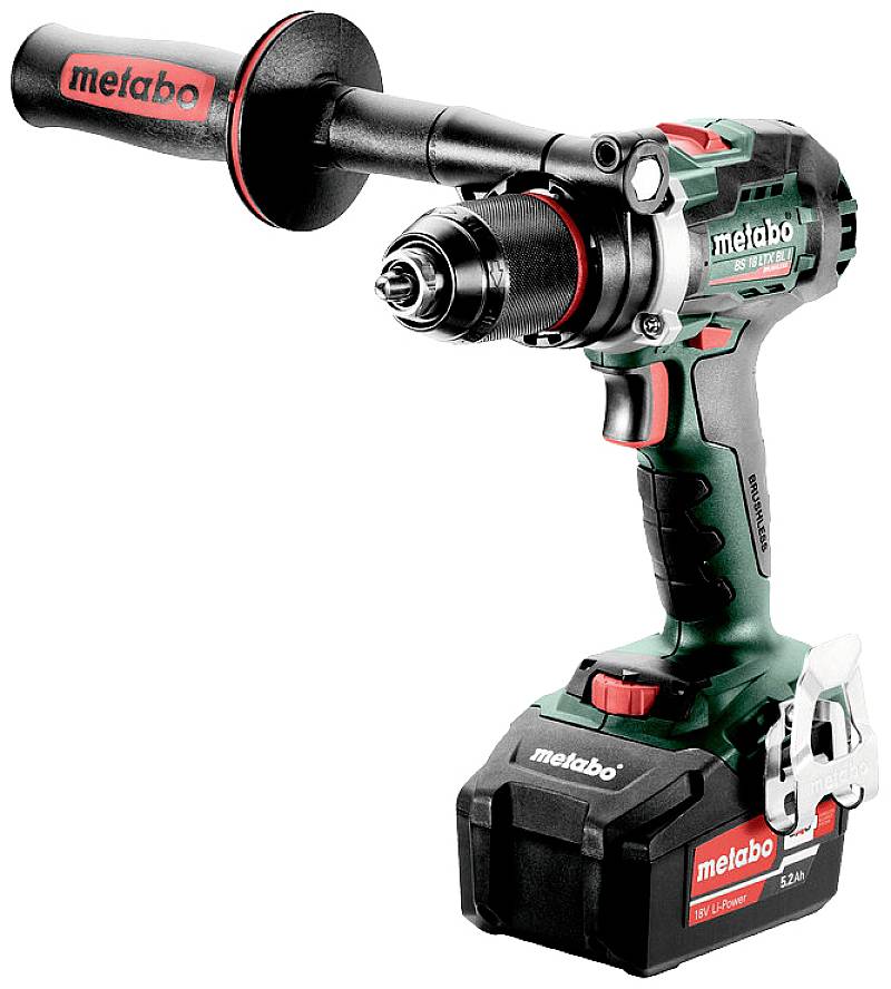 Metabo BS 18 LTX BL I 602358650 Borrskruvdragare batteri 18 V 5.2 Ah Li-Ion
