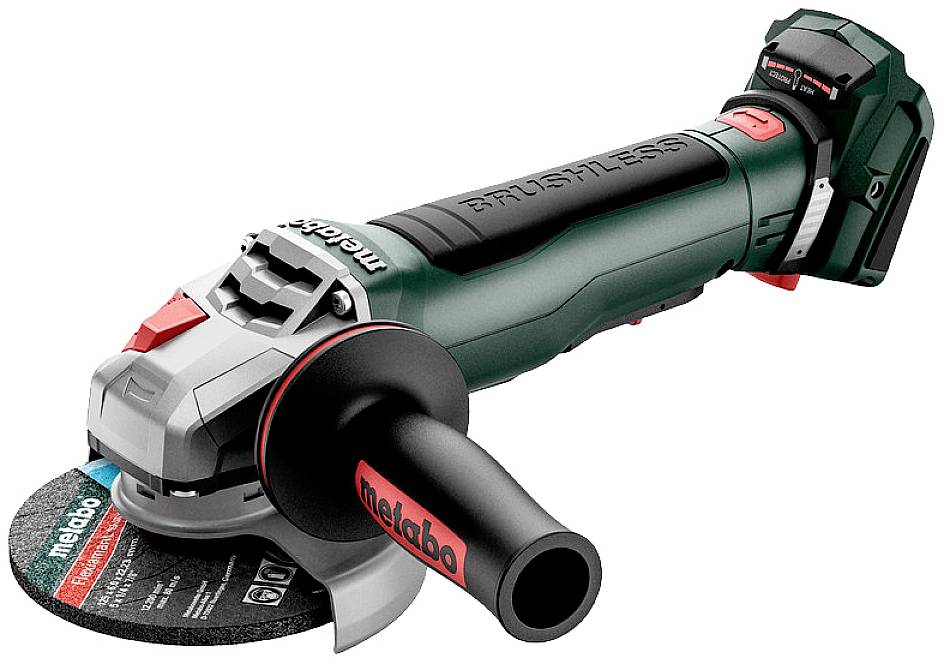 Metabo WPB 18 LT BL 11-125 613059840 Vinkelslip batteridriven 125 mm 18 V